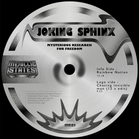( MS 01 ) JOKING SPHYNX - Mysterious Research for Freedom ( 12" ) Metallic States